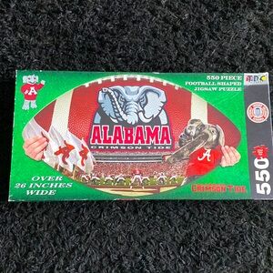 Alabama- football shaped puzzle -New! Never opened